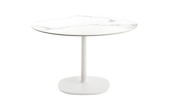 Multiplo outdoor table - Round top by Kartell Furniture Tables